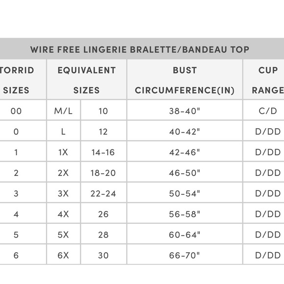 ❌SOLD Torrid Black Diamond Mesh Strappy Bralette 4X NWT 10463423 - Picture 13 of 13